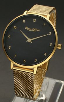 Zegarek damski na złotej bransolecie Bruno Calvani BC90558 GOLD. Damski zegarek biżuteryjny. Zegarek damski w złotym kolorze, (1).jpg
